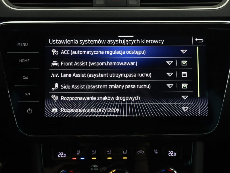 Škoda Superb L&K PHEV Climatronic Navi ACC Grzane El.Fotele Skóra Canton Kam360 LED III (2015-2023)