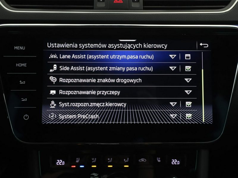 Škoda Superb L&K PHEV Climatronic Navi ACC Grzane El.Fotele Skóra Canton Kam360 LED III (2015-2023)