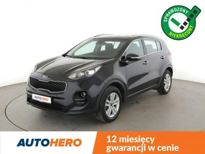 Kia Sportage Navi klima auto grzane fotele i kierownica kamera i czujniki parkowani IV (2016-2021)