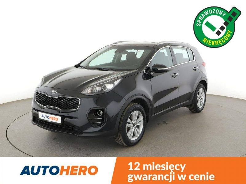 Kia Sportage Navi klima auto grzane fotele i kierownica kamera i czujniki parkowani IV (2016-2021)