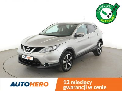 Nissan Qashqai niski przebieg 360 navi grzane fotele kamera tempomat Bluetooth II (2013-2021)