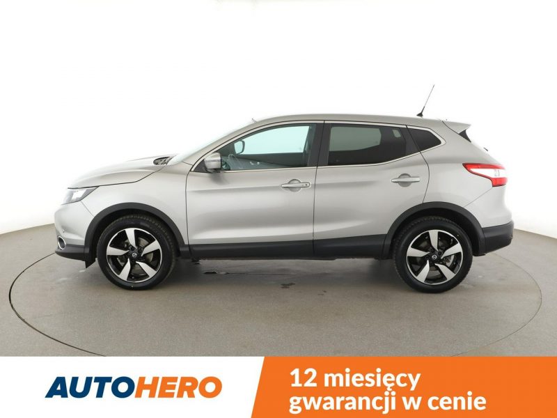 Nissan Qashqai niski przebieg 360 navi grzane fotele kamera tempomat Bluetooth II (2013-2021)