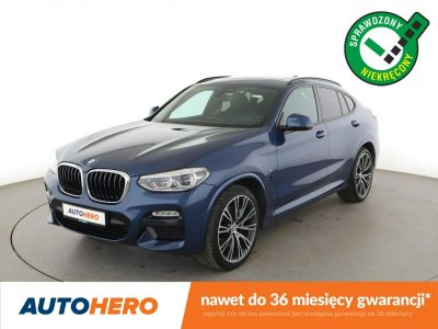 BMW X4 4x4 automat full LED skóra navi virtual cocpit panorama kamery G02 (2018-)