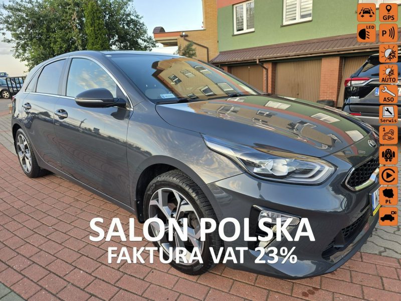 Kia Cee'd 19R Tylko Salon Polska 1Właściciel GWARANCJA 1,4 III (2018-)