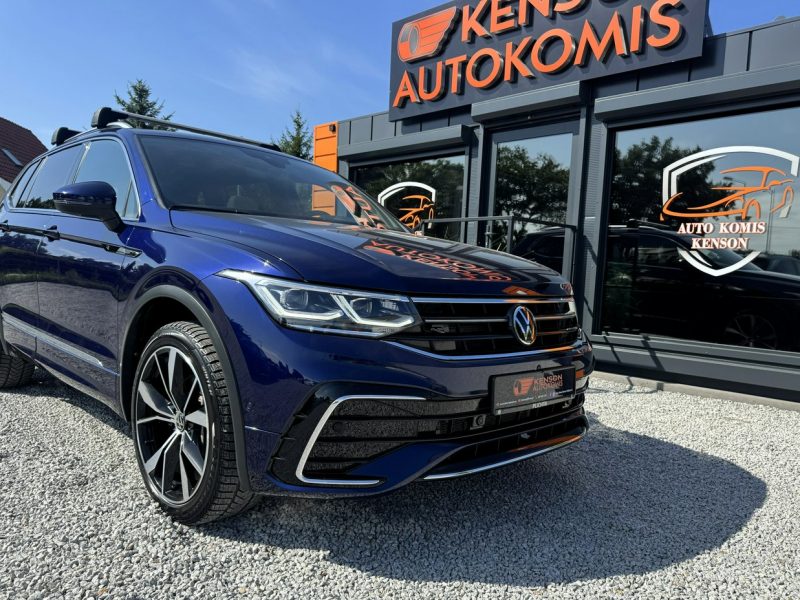 Volkswagen Tiguan R-Line, Kamera 360, Podgrzewane wentylowane fotele, Panorama, Fender II (2016-2024)