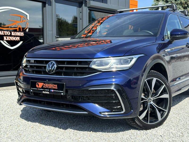 Volkswagen Tiguan R-Line, Kamera 360, Podgrzewane wentylowane fotele, Panorama, Fender II (2016-2024)