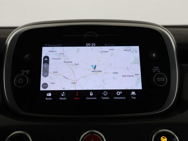 Fiat 500x Navi klima auto półskóra czujniki parkowania