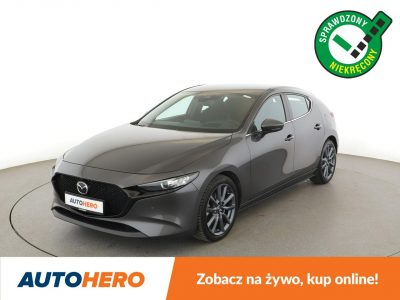 Mazda 3 automat navi mHEV grzane fotele kamera ACC hak LED head-up IV (2019-)