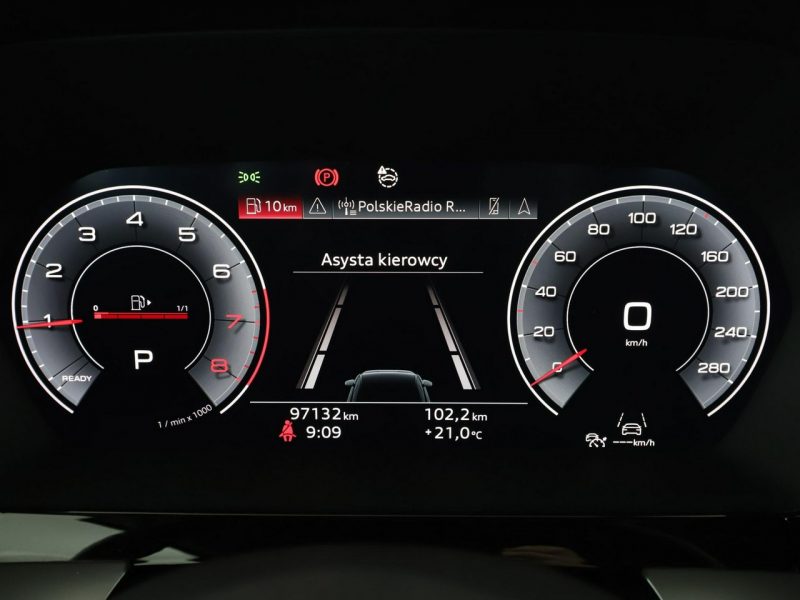 Audi A3 lift S-Tronic full LED klima auto navi virtual cocpit czujniki parkowa 8Y