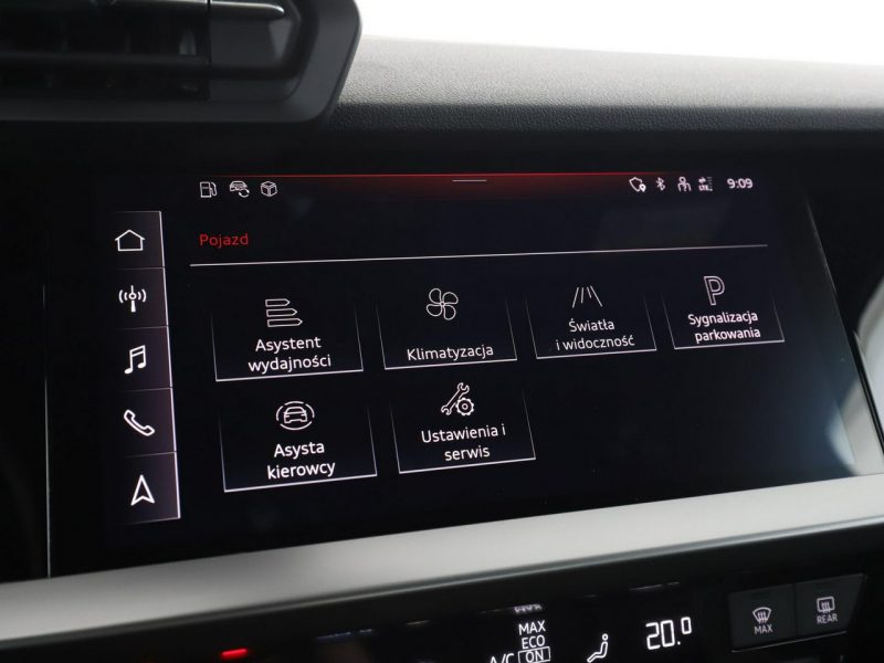 Audi A3 lift S-Tronic full LED klima auto navi virtual cocpit czujniki parkowa 8Y