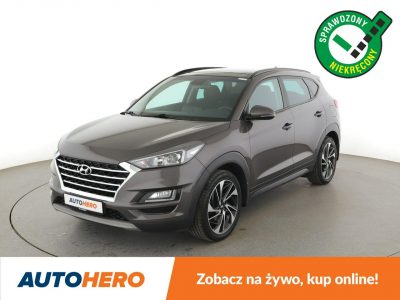 Hyundai Tucson navi klima auto kamera i czujniki parkowania grzane fotele III (2015-2020)