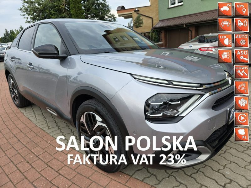 Citroen C4 2022 Tylko Salon Polska 1Właściciel GWARANCJA BEZWYPADKOWY SHINE III (2020-)