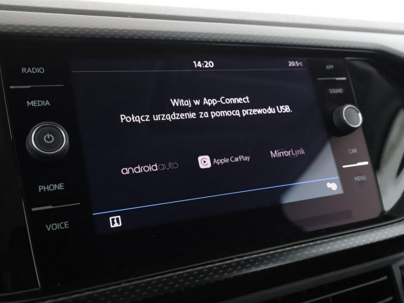 Volkswagen T-Cross klima auto grzane fotele kamera i czujniki parkowania