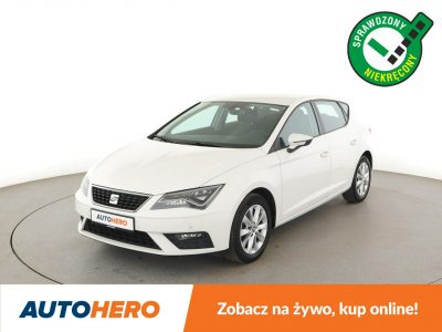 Seat Leon full LED klima auto navi kamera i czujniki parkowania IV (2020 - )