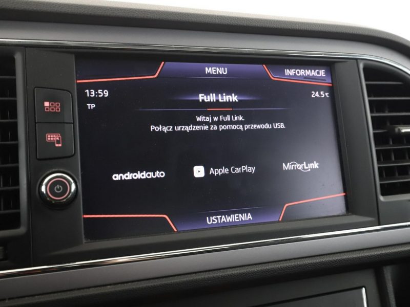 Seat Leon full LED klima auto navi kamera i czujniki parkowania IV (2020 - )