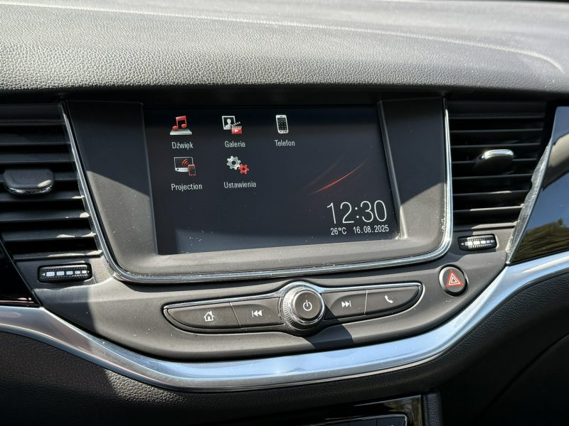 Opel Astra 1.4 150KM ELITE Android Auto Pierwszy właściciel Salon Polska FV23% K (2015-2021)