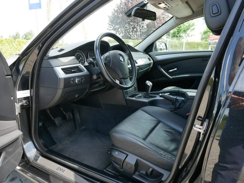 BMW 520 520d 163KM [Eu5] Sedan -1 wł od 7 lat -Skóra -Navi +Koła zima E60 (2003-2010)