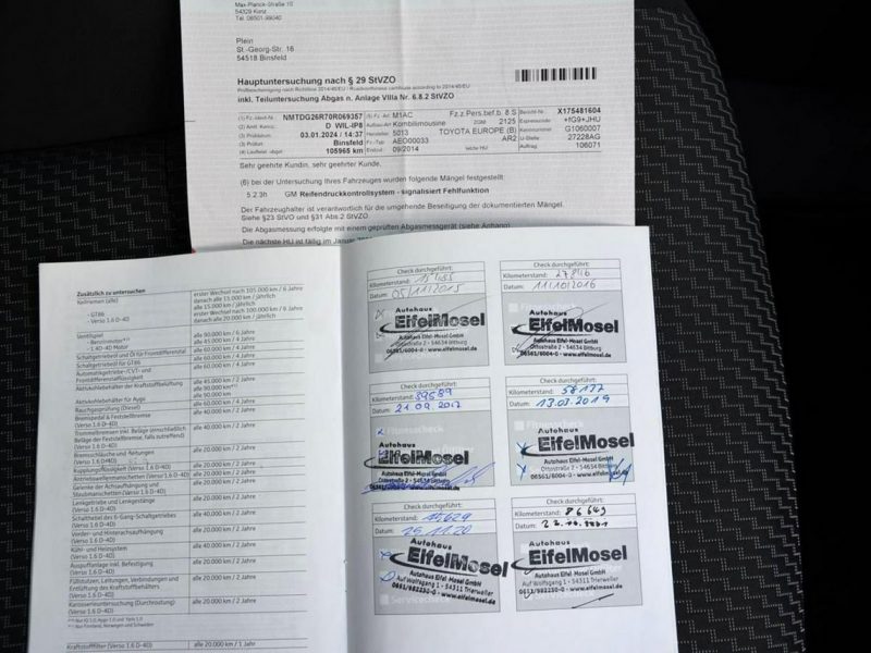 Toyota Verso 1.8VVT-i(147KM)Przebieg 122tyś.km LIFT Panorama Navi Kamera Oryginał