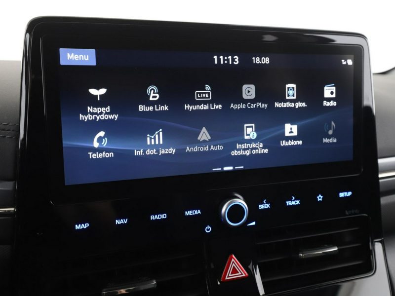 Hyundai IONIQ Hybrid Premium Navi Wentylowane Grzane Fotele Kierownica Kamera LED