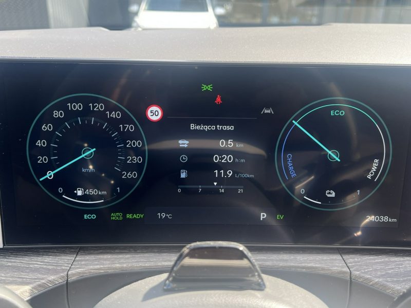 Hyundai Santa Fe 1.6T-GDI PHEV 4WD 253KM 7os. Platinum+Tech 54km na samym prądzie FV23% generacja IV
