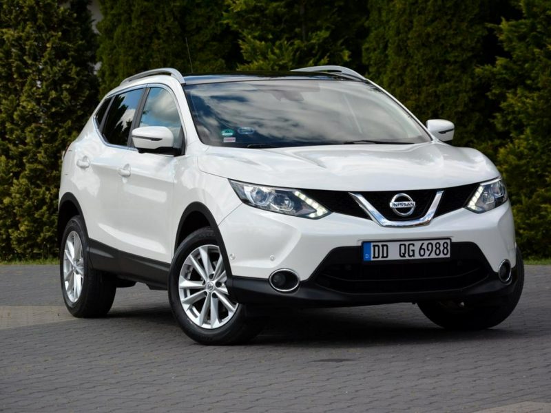 Nissan Qashqai 1.2DIG-T(115KM) Ledy Skóry Navi Kamera 360 El.Fotele Panorama II (2013-2021)