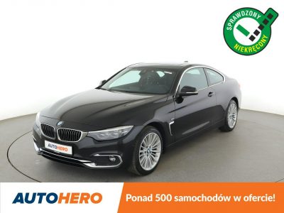 BMW 420 2.0d Automat xDrive Luxury Line Navi Tempomat Grzana Skóra Head-Up LED I (F32/F33/F82)