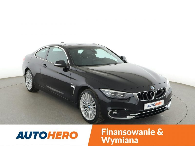 BMW 420 2.0d Automat xDrive Luxury Line Navi Tempomat Grzana Skóra Head-Up LED I (F32/F33/F82)