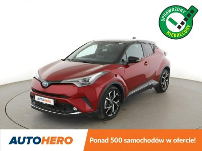 Toyota C-HR skóra grzane fotele PDC-kamera navi ACC