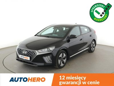 Hyundai IONIQ niski przebieg hybryda automat kamera grzane fotele ACC klima-auto