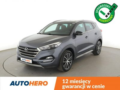 Hyundai Tucson 177KM navi grzane fotele kamera tempomat LED III (2015-2020)