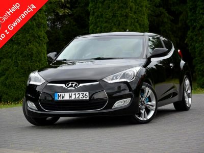 Hyundai Veloster Duża Navi Kamera Ledy pół-Skóry Klimatronic ASO HYUNDAI