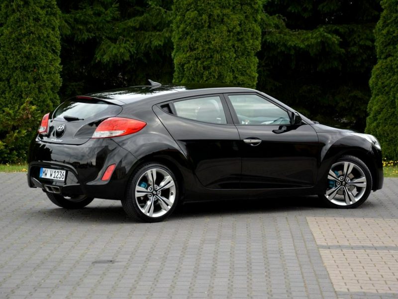 Hyundai Veloster Duża Navi Kamera Ledy pół-Skóry Klimatronic ASO HYUNDAI