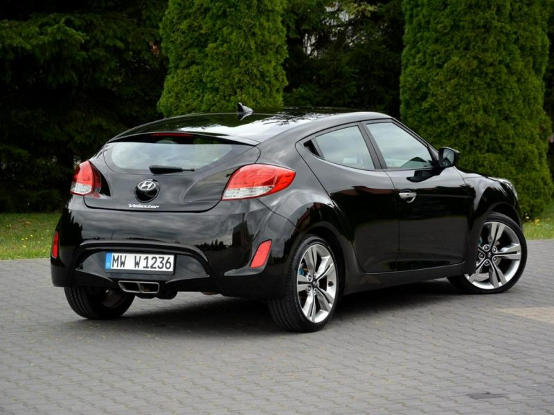 Hyundai Veloster Duża Navi Kamera Ledy pół-Skóry Klimatronic ASO HYUNDAI