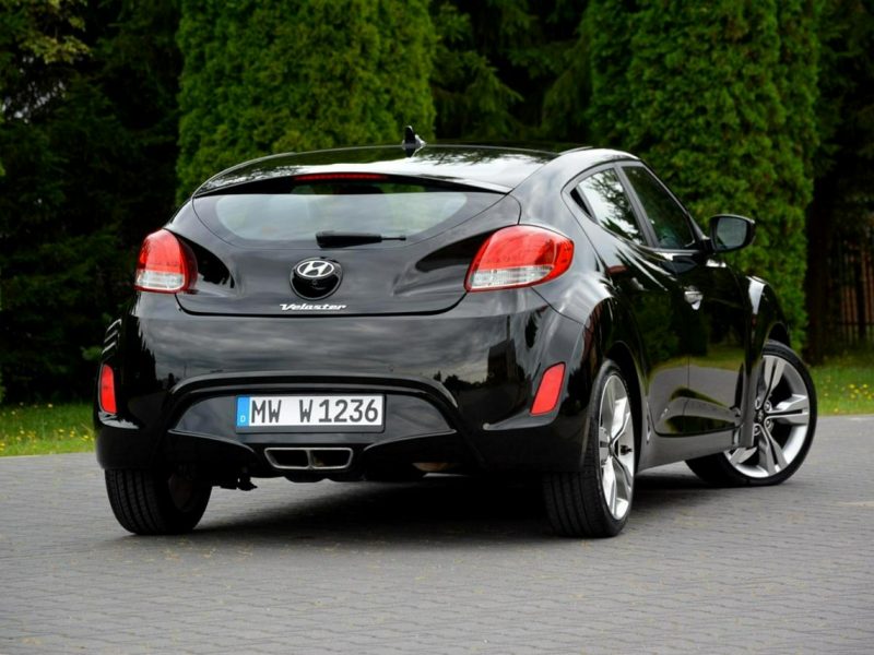 Hyundai Veloster Duża Navi Kamera Ledy pół-Skóry Klimatronic ASO HYUNDAI