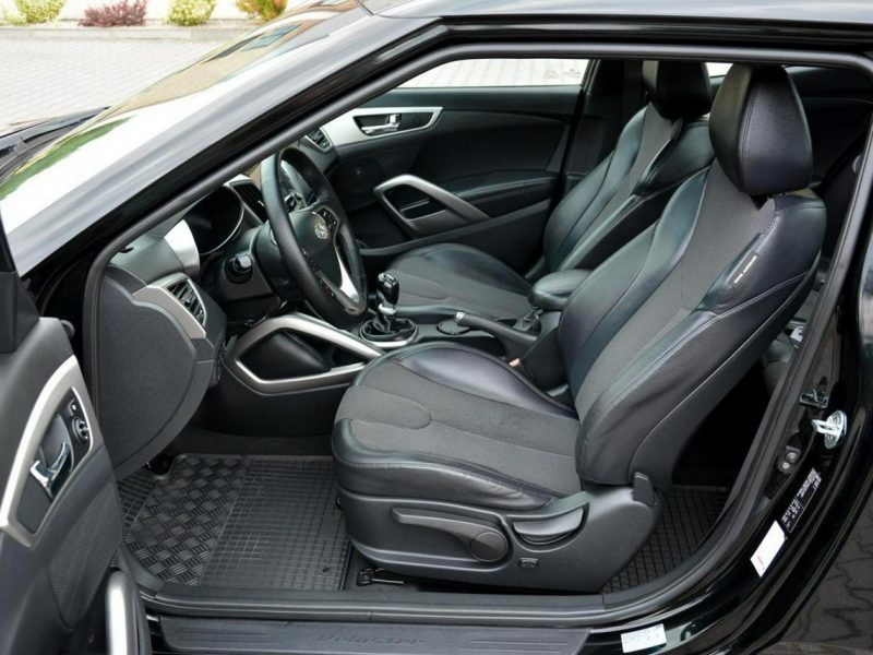 Hyundai Veloster Duża Navi Kamera Ledy pół-Skóry Klimatronic ASO HYUNDAI