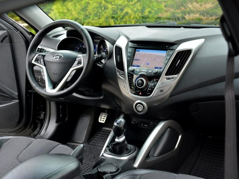 Hyundai Veloster Duża Navi Kamera Ledy pół-Skóry Klimatronic ASO HYUNDAI