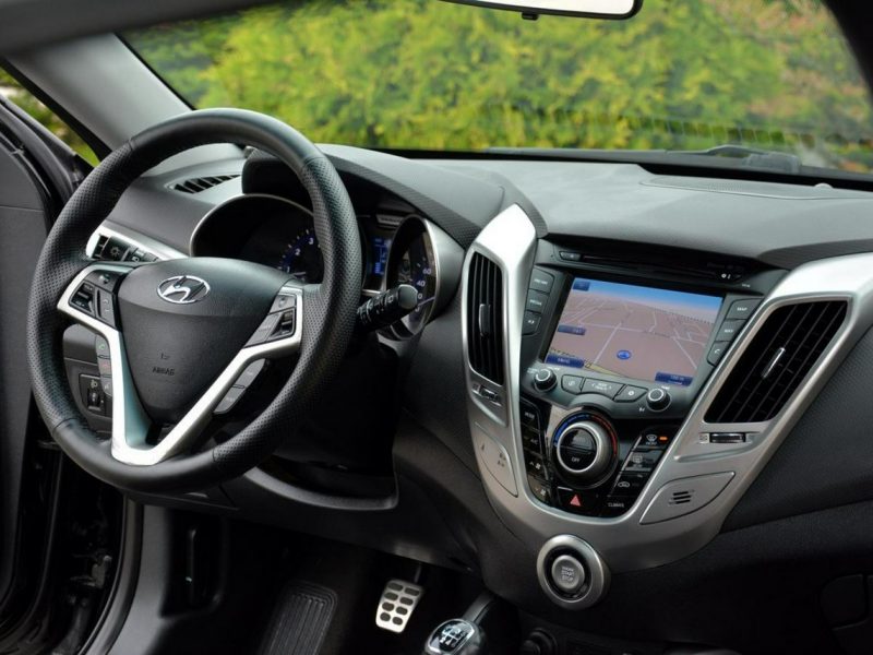 Hyundai Veloster Duża Navi Kamera Ledy pół-Skóry Klimatronic ASO HYUNDAI
