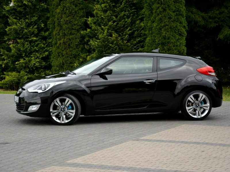 Hyundai Veloster Duża Navi Kamera Ledy pół-Skóry Klimatronic ASO HYUNDAI
