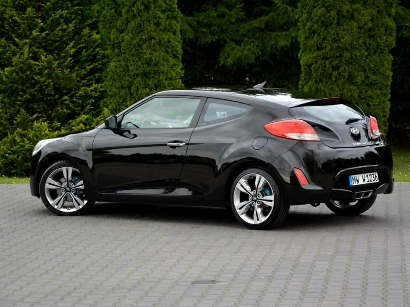 Hyundai Veloster Duża Navi Kamera Ledy pół-Skóry Klimatronic ASO HYUNDAI
