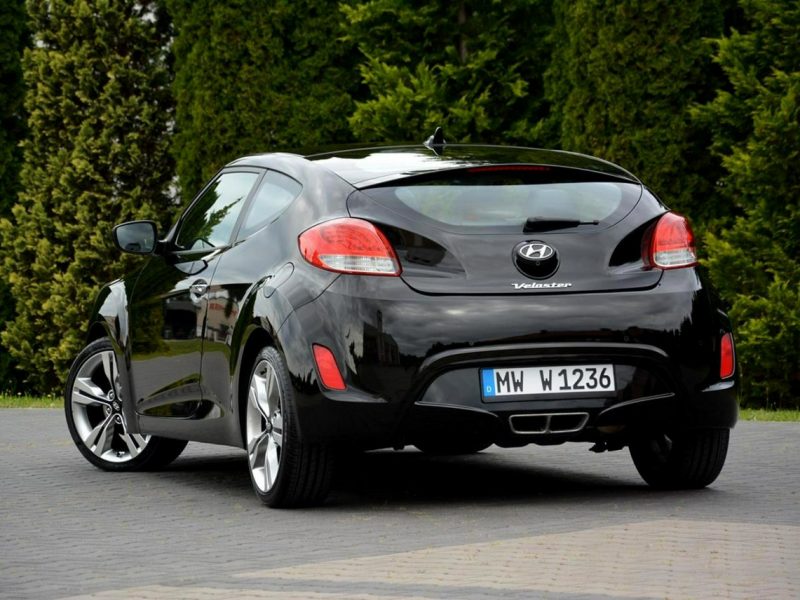 Hyundai Veloster Duża Navi Kamera Ledy pół-Skóry Klimatronic ASO HYUNDAI