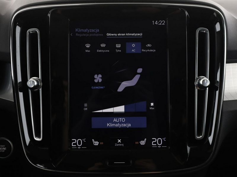 Volvo XC 40 FV24 2.0 T4 Automat Momentum Pro Navi Tempomat Grzana Skóra Kamera LED