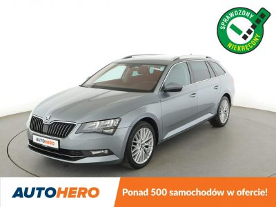 Škoda Superb klima auto grzane fotele czujniki parkowania III (2015-2023)
