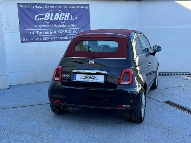 Fiat 500 Pisemna Gwarancja 12 miesięcy I (2007-)