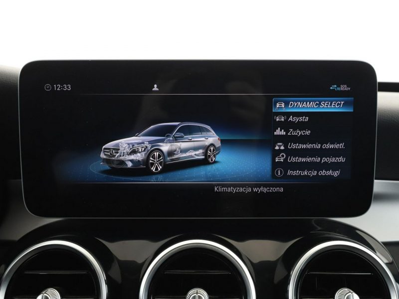 Mercedes C 200 C 200d Automat Tempomat Nawigacja Grzane Fotele ParkAssist Kamera LED W205 (2014-2021)