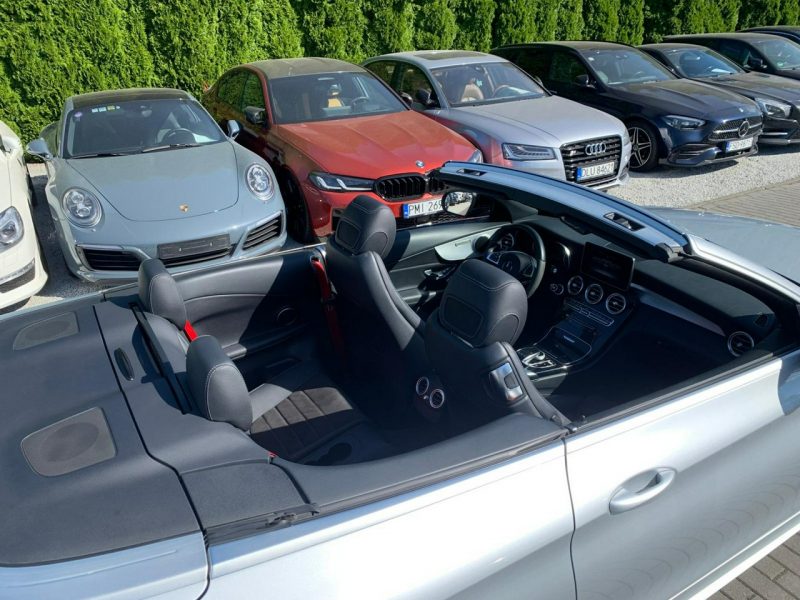 Mercedes C 220 C220d Kabriolet AMG Line Niski Przebieg Idealny W205 (2014-2021)