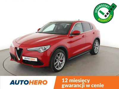 Alfa Romeo Stelvio FV23% automat 280KM 4x4 skóra navi grzane fotele kamera panorama temp