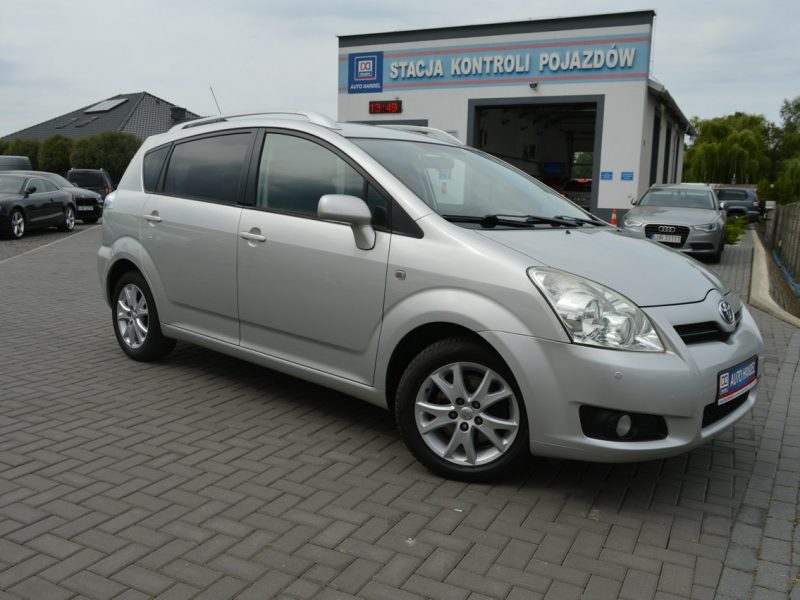 Toyota Corolla Verso 1.6i 100% bezwypadkowy Klimatronik Przebieg 120 tys.km III (2004-2009)