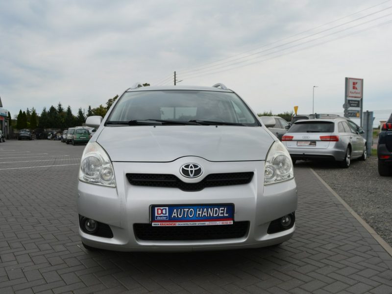 Toyota Corolla Verso 1.6i 100% bezwypadkowy Klimatronik Przebieg 120 tys.km III (2004-2009)