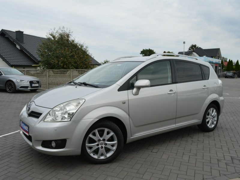 Toyota Corolla Verso 1.6i 100% bezwypadkowy Klimatronik Przebieg 120 tys.km III (2004-2009)