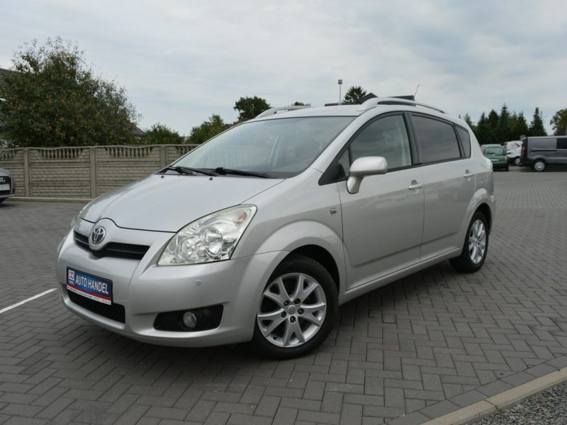 Toyota Corolla Verso 1.6i 100% bezwypadkowy Klimatronik Przebieg 120 tys.km III (2004-2009)